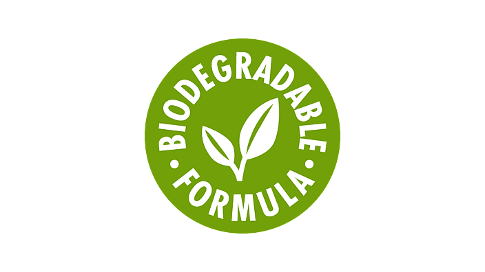 Biodegradable logo