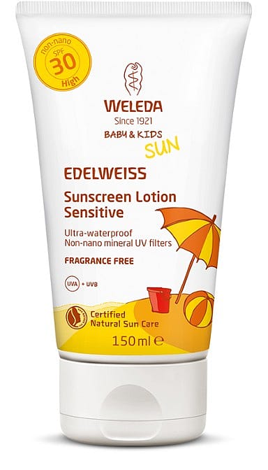 Натуральный солнцезащитный крем для младенцев и детей SPF 30